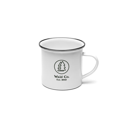 White Camp Mug — 380ml - Stainless Steel