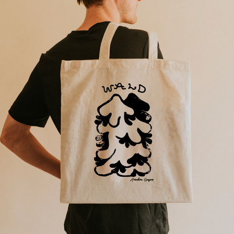 Hugging Trees Tote Bag